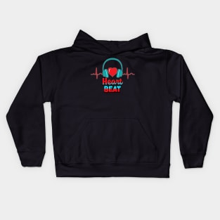 Heart Beat Kids Hoodie